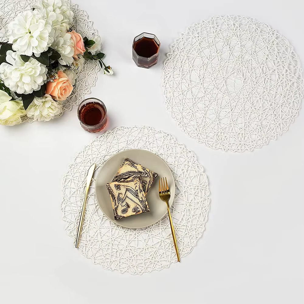 Sets de Table Ronds en Papier