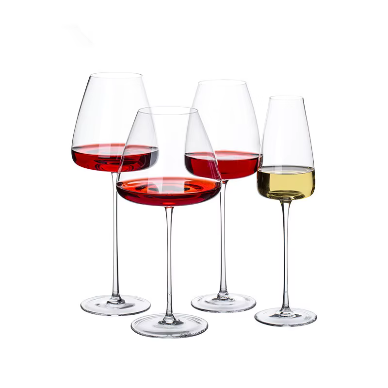 Tasse à vin originale, verre à vin rouge fait à la main