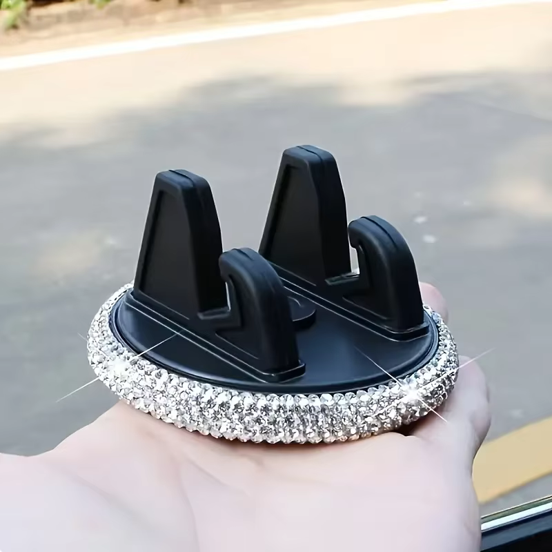 Support de téléphone portable pour voiture - Élégant et polyvalent, adapté à une pose horizontale et verticale
