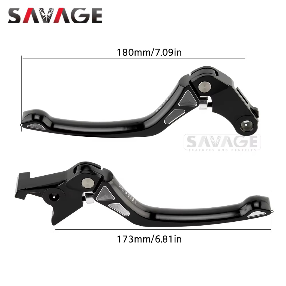 Levier de frein et d'embrayage pour moto Cafe Racer, pour HONDA CMX Rebel 300/500 CB750 VT750 VT1300 VT600C Shadow NT650 NV600