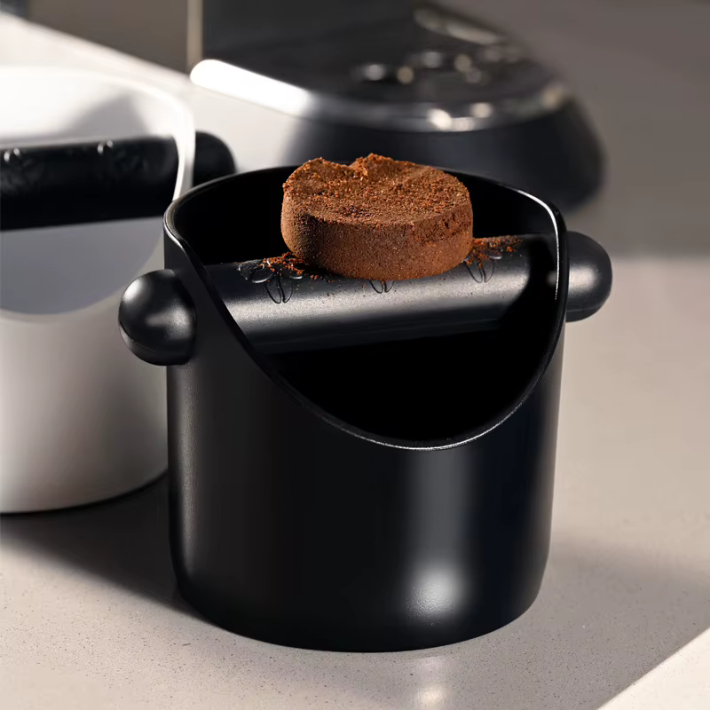Boîte à café pour moer les déchets et les marches