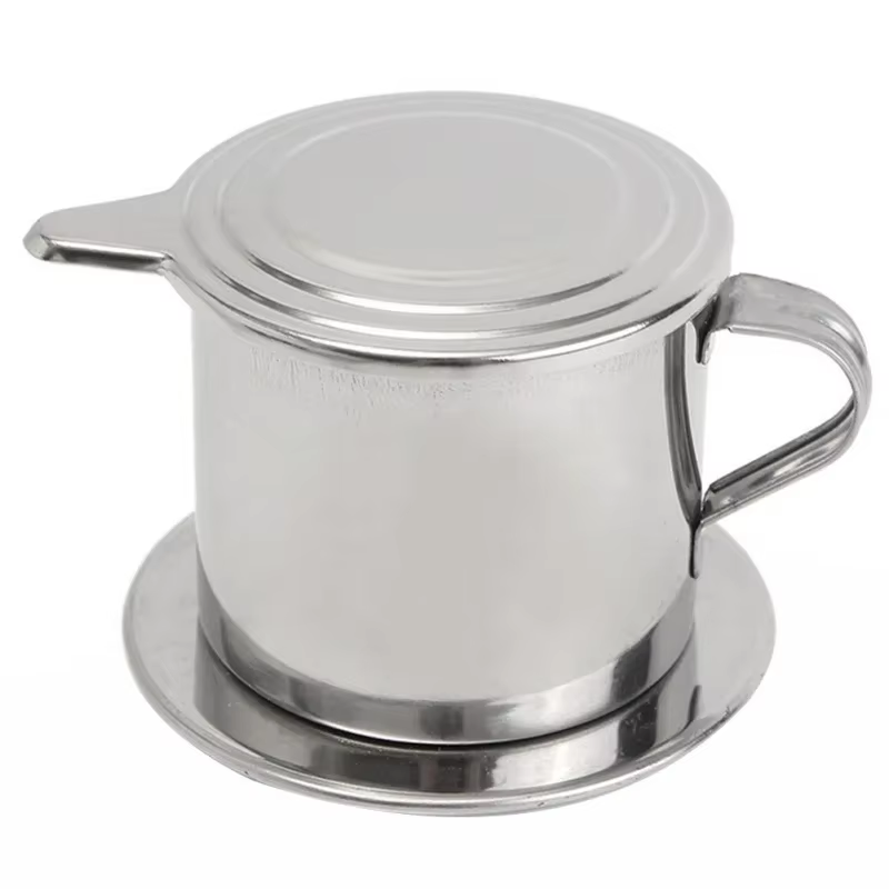 Filtre à café en acier inoxydable de Style vietnamien