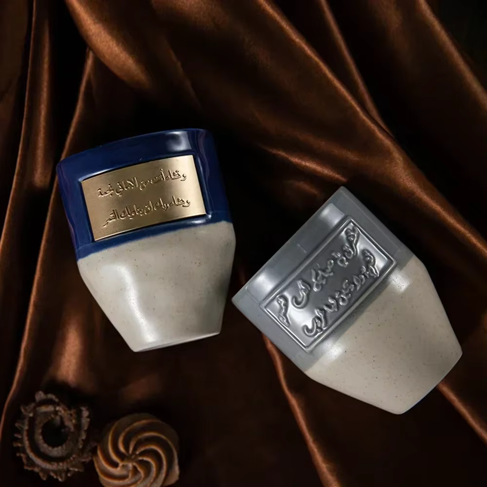Tasse à café créative en céramique de style saoudien