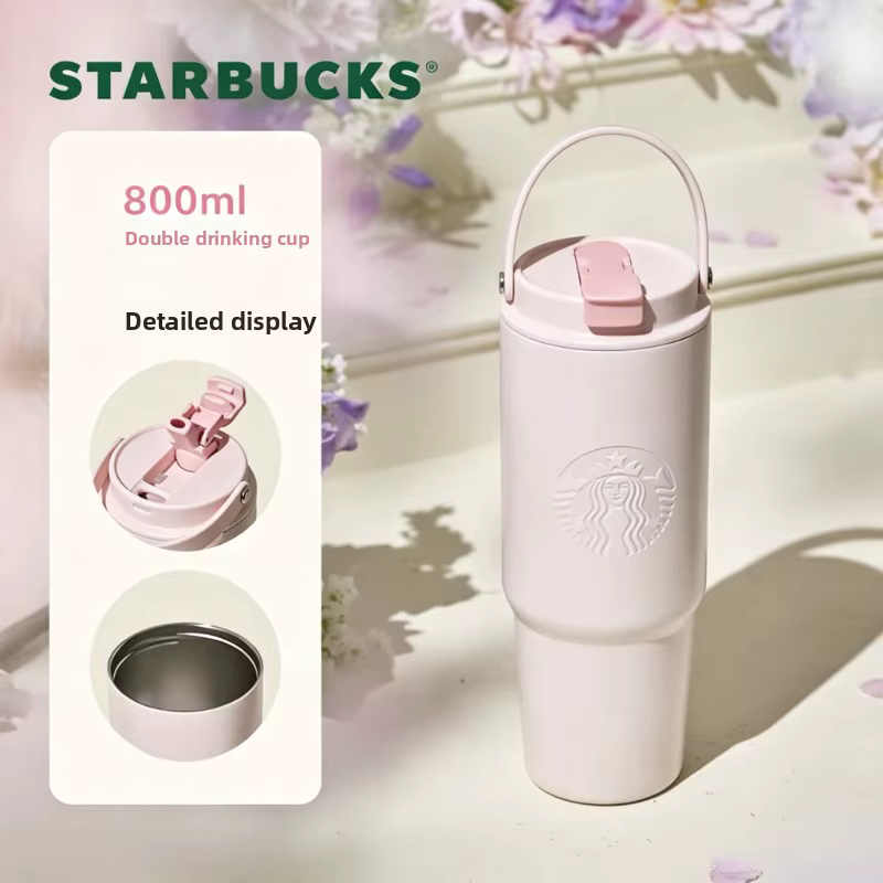 Gobelet isotherme Starbucks rose de 900 ml