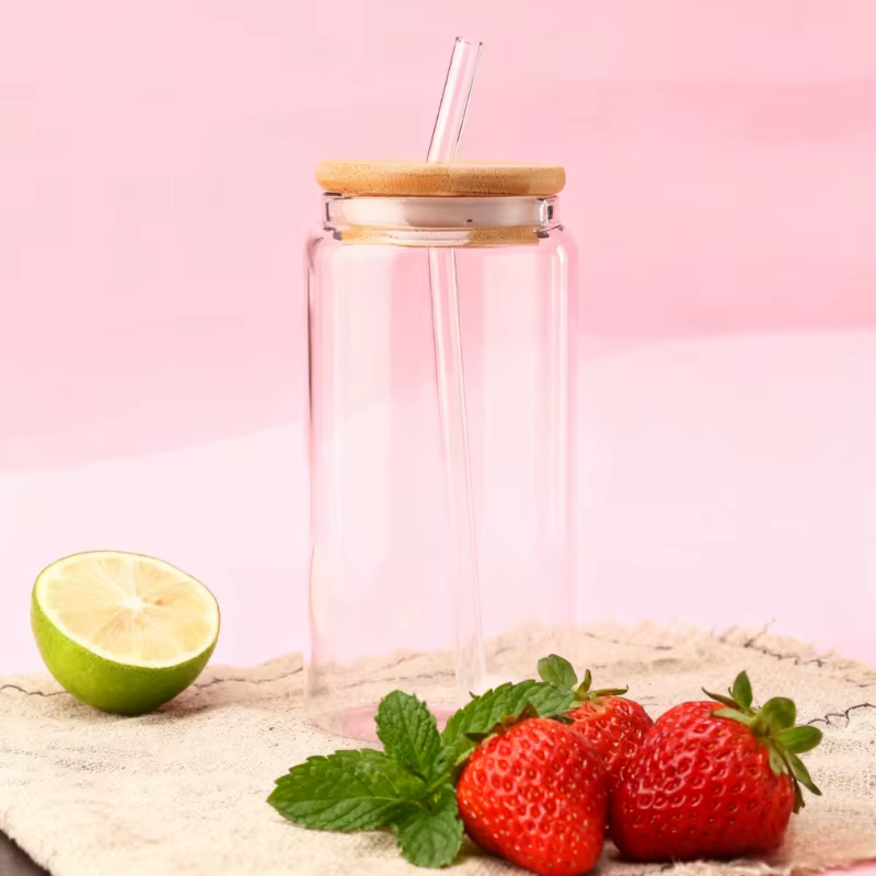 Tasse en verre Transparent de 450ml/550ml