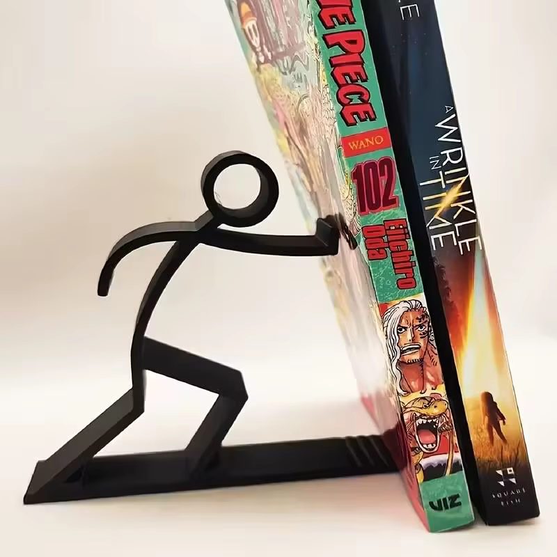 1 serre-livres, moderne et simple, pour étudiants, lecteurs, décoration de bureau à domicile, cadeau de papeterie unique