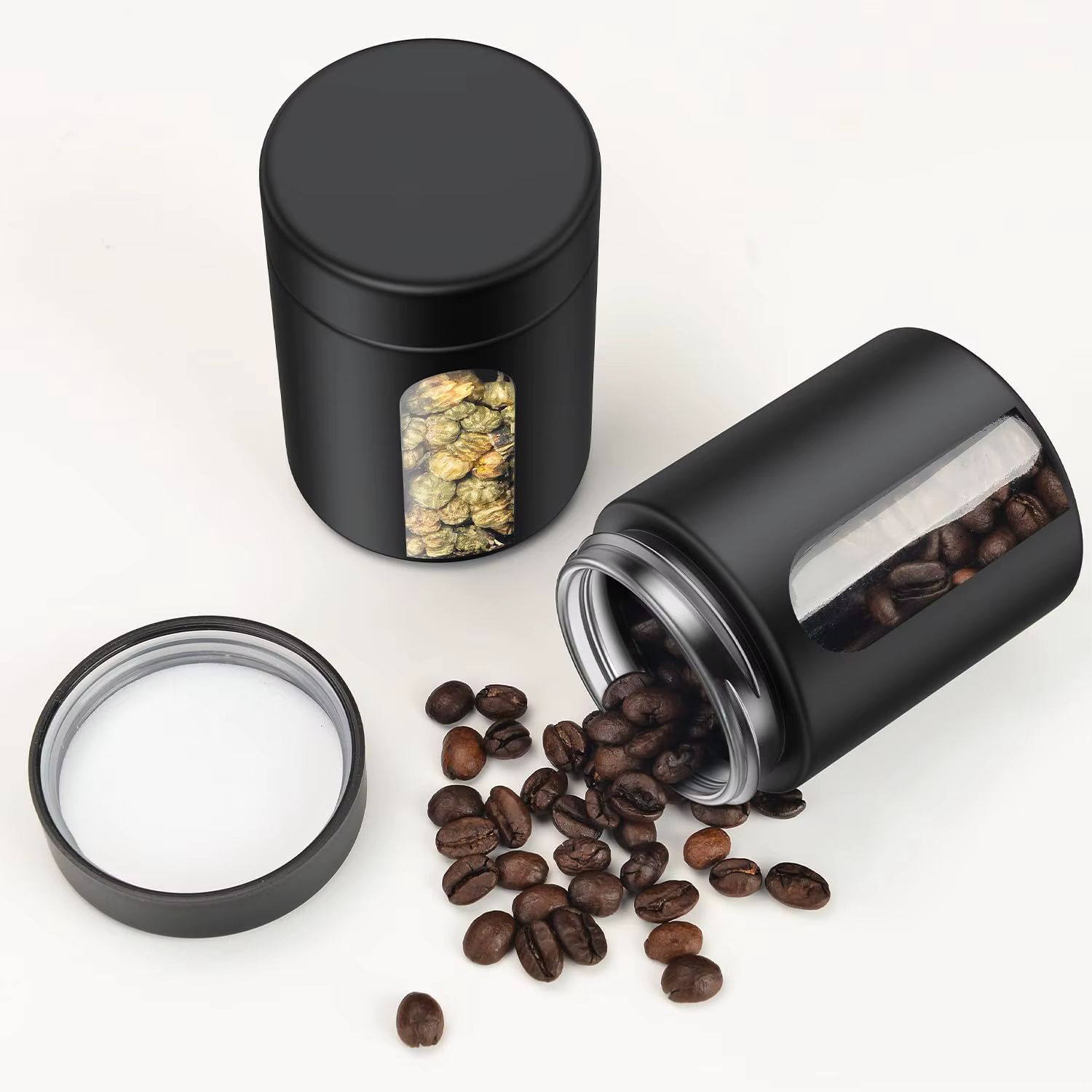 Pot de stockage en verre (4 oz