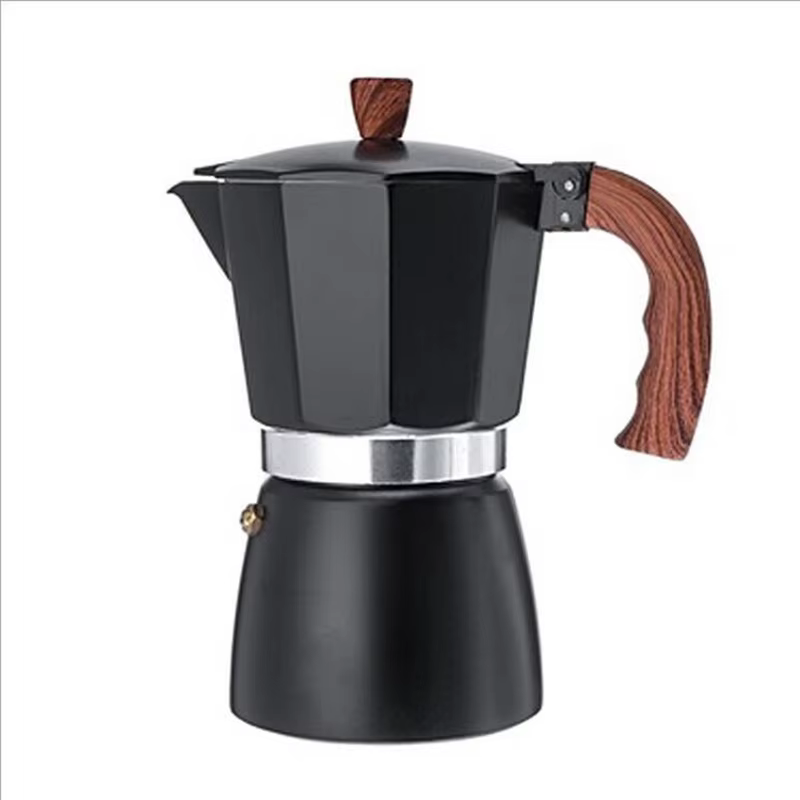 Pot moka en aluminium pour 6 services