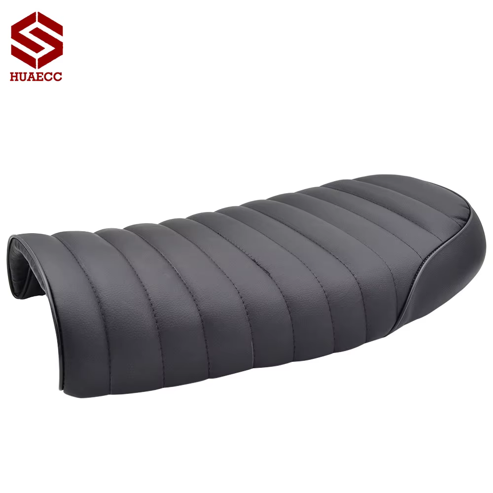 Selle de siège de moto vintage pour Honda, noir, marron, compatible avec Honda CB, CL, CL100, CL125S, CL175, CL200, CL350, CL360, CL450, 73Inboulon t