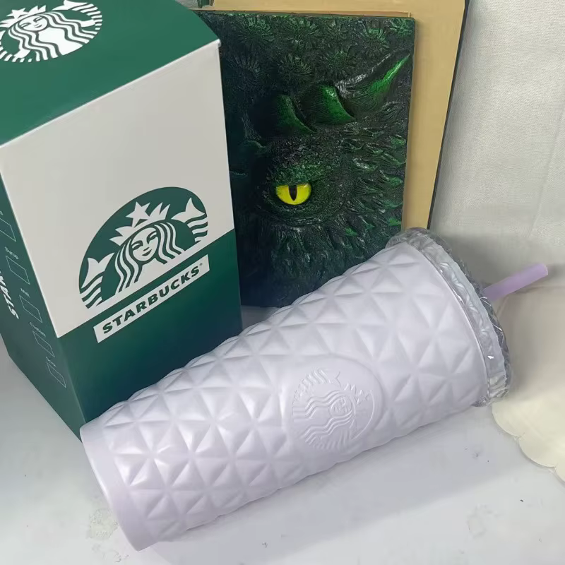 Gobelet Starbucks 500 ml Motif Diamant Lavande Rêveuse