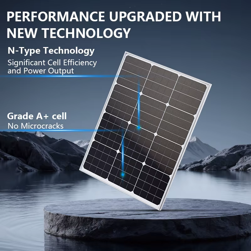Panneau solaire rigide en verre 2000W, verre trempé avec revêtement antireflet, haute puissance pour installation au sol résidentielle et commerciale