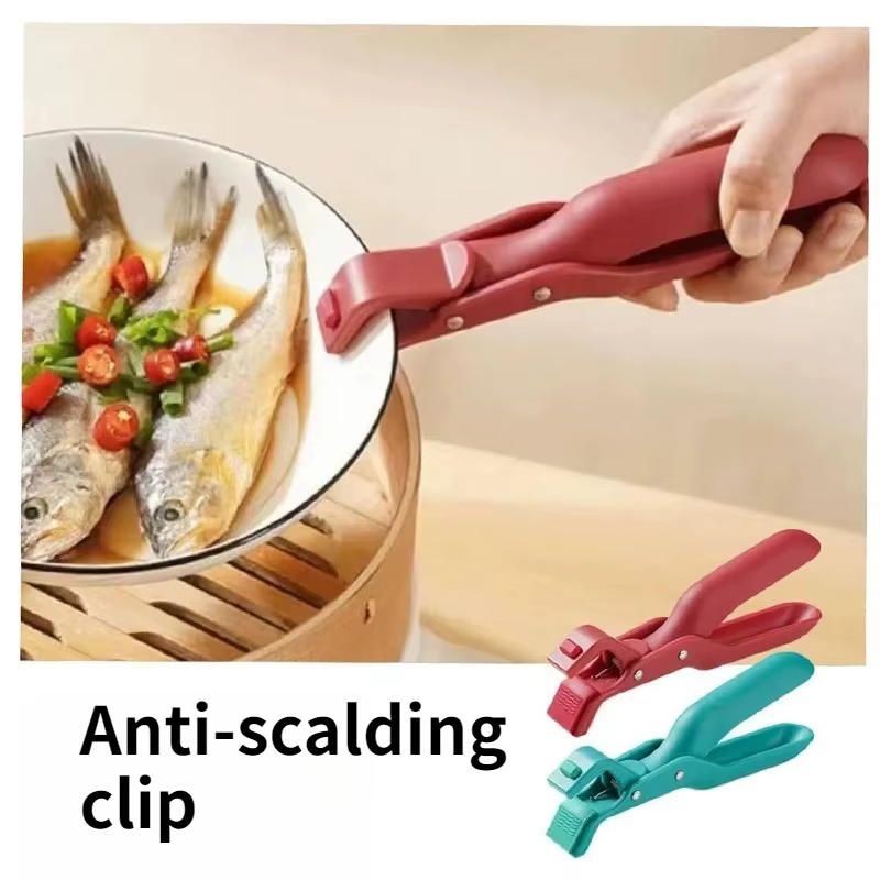 Pinces anti-brûlure pour assiettes et plats de cuisine