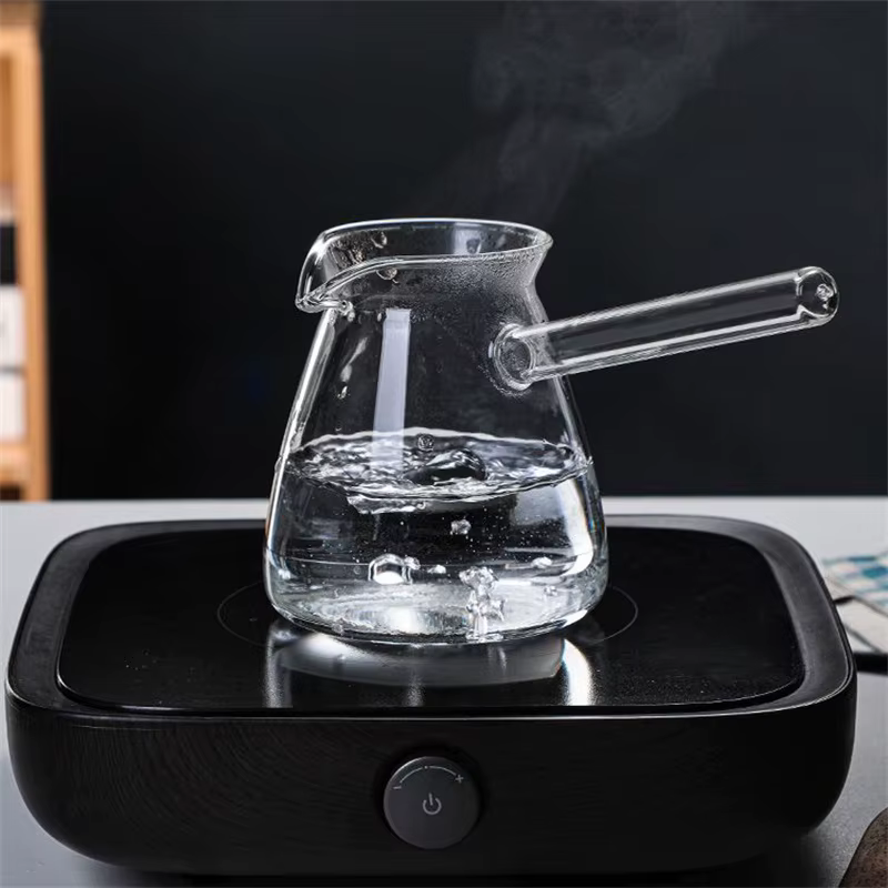 Cafetière en verre résistante à la chaleur