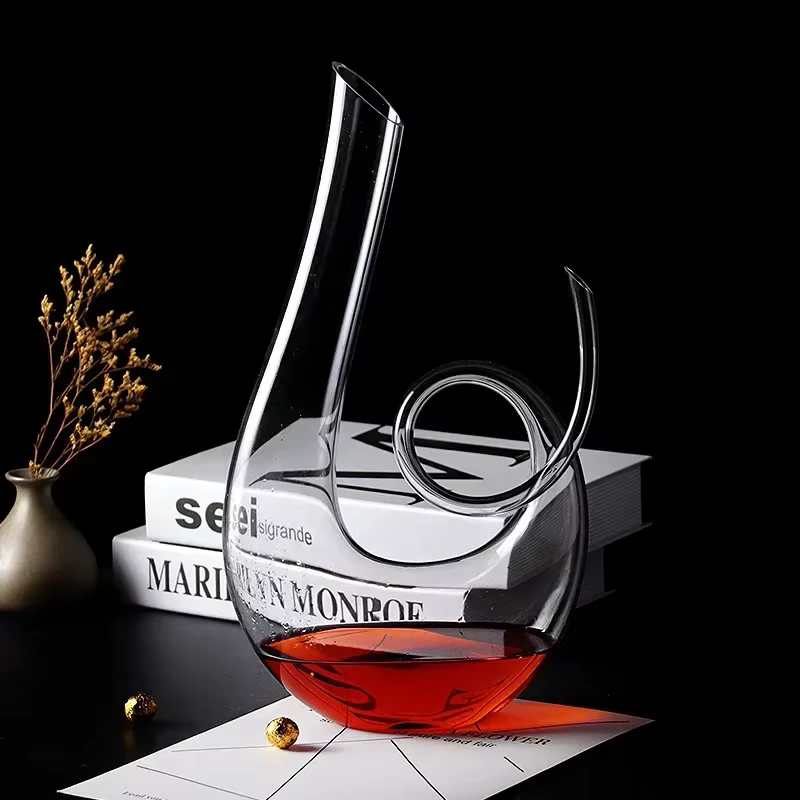 Crystal Glass Personalized Decanter Set Luxury Red Wine