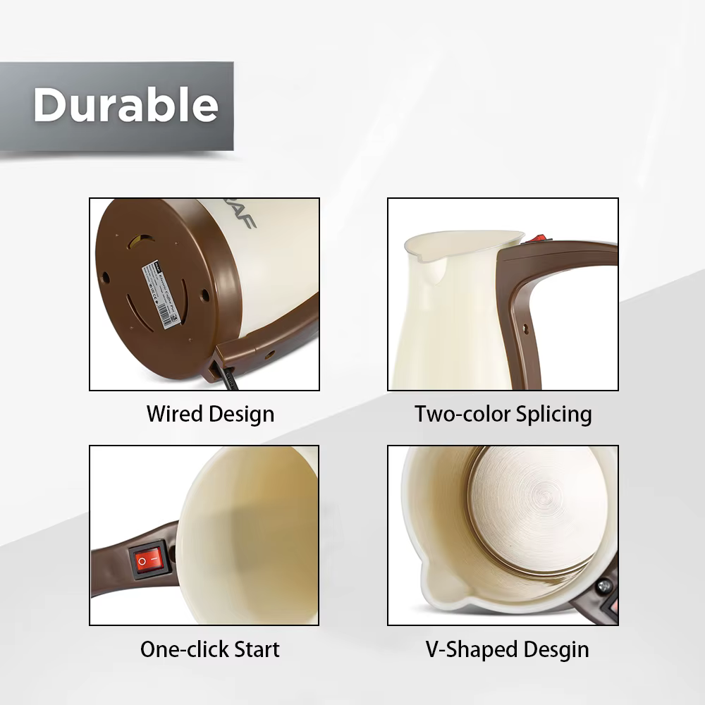 Cafetière turque avec chauffage en rine