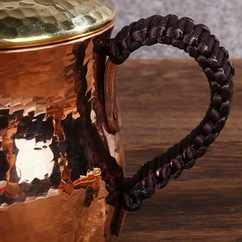 Tasse à café en cuivre Vintage