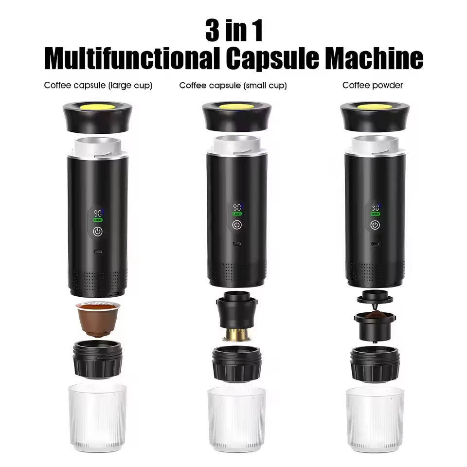 Machine à café expresso portable Mi avec écran numérique