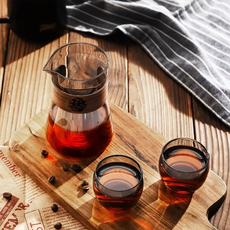 Carafe de cafetière en verre de 17oz/500ml