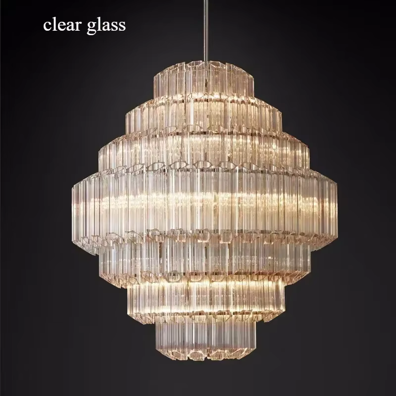 Nordique moderne luxe verre pendentif lumières salon Table à manger salle cuisine île mariage suspendu lustre lampes décor à la maison