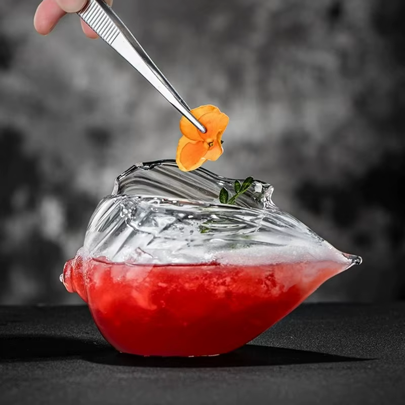Verres à Cocktail en forme de conque