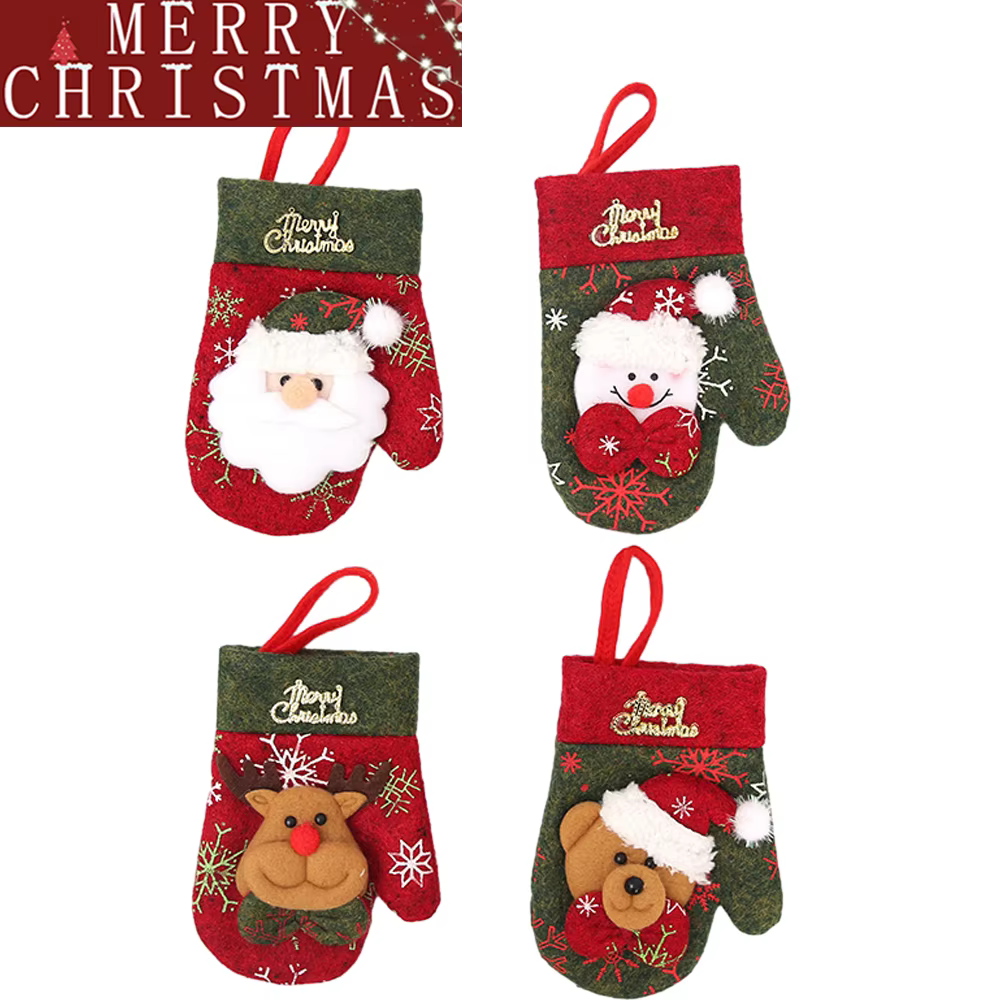 Pochettes porte-argenterie de noël