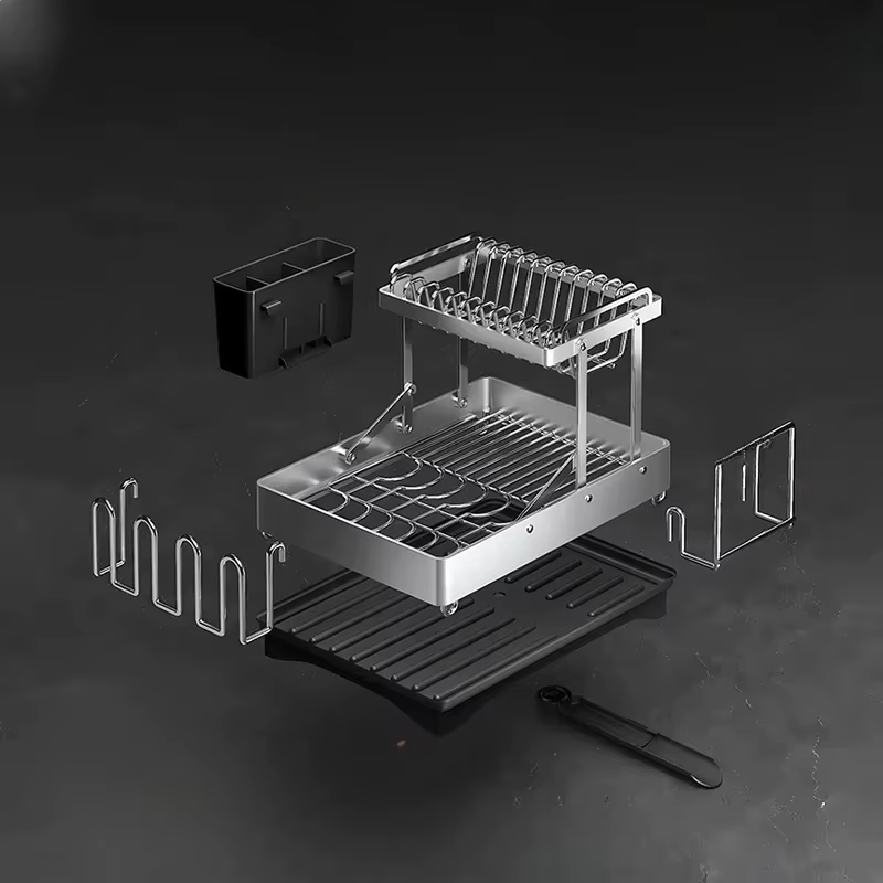 Égouttoir à vaisselle en acier inoxydable