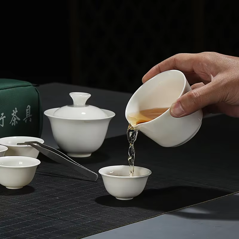 Service à thé Kung Fu de voyage chinois