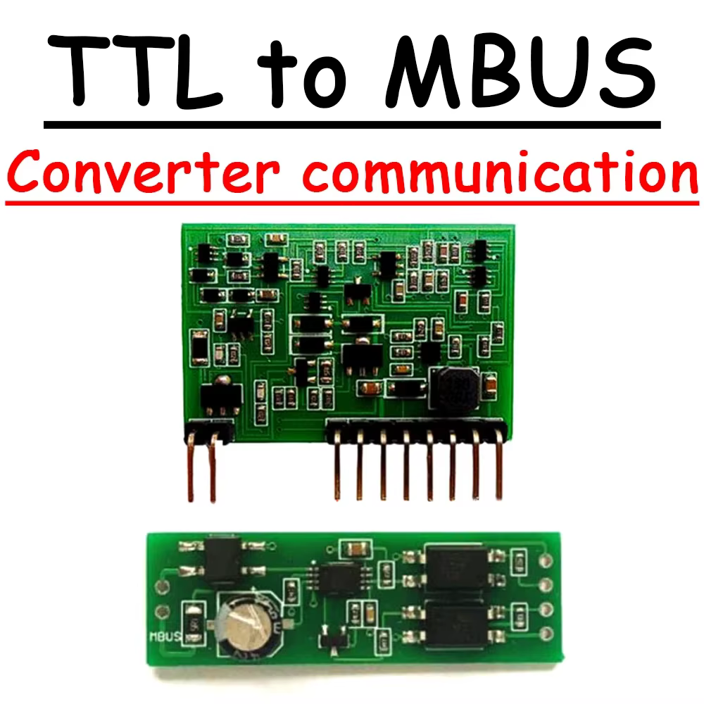TTL à MBUS Master SnashConverter Communication UART Serial Prot M-BUS Hôte Smart Control Électricité Massage Chaleur Compteur d'eau