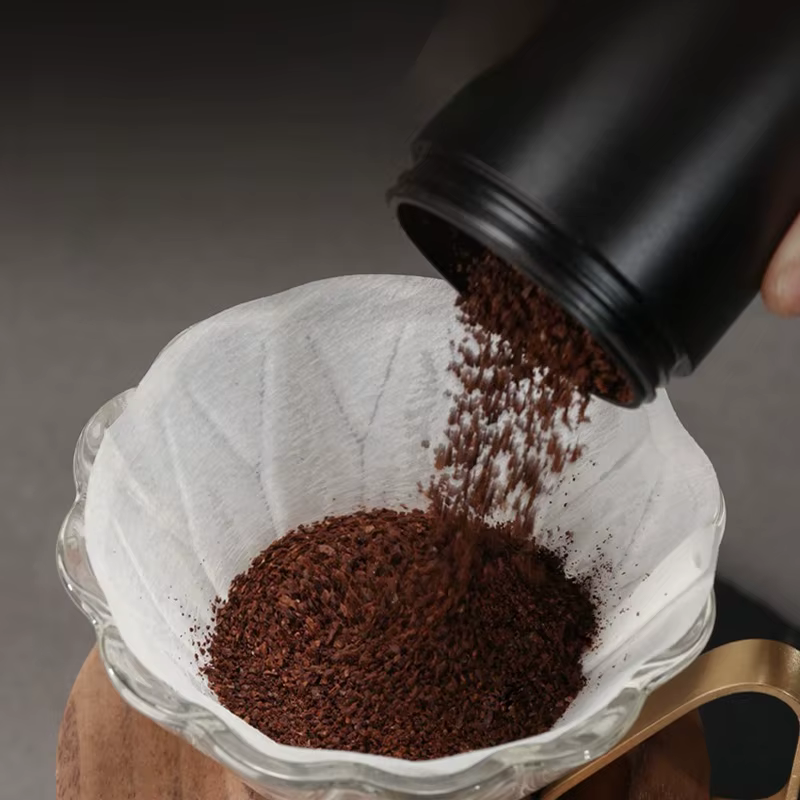 Papier filtre à café, filtre en papier conique jetable
