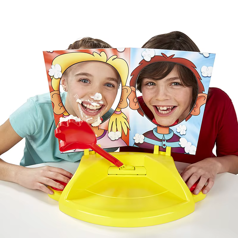 Jeu de société Pie Cream in Face, amusant pour les fêtes, la famille, les enfants, les anniversaires, les mariages, jouet amusant pour adultes et enfants, cadeau original
