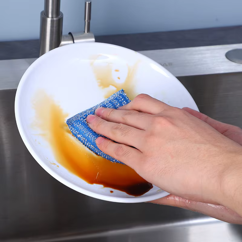 Éponges de lavage de vaisselle Double face