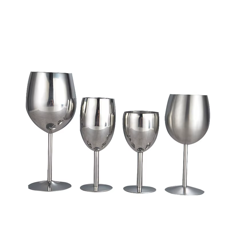 Verre à vin en acier inoxydable