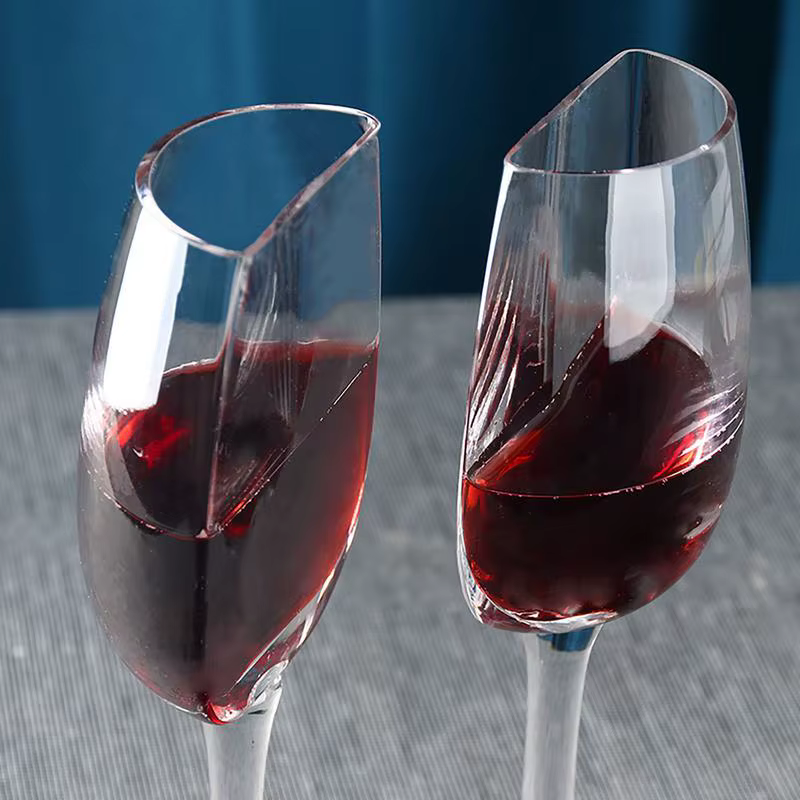 Tasses en verre de cristal 140ml