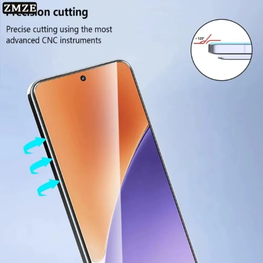3PCS Verre trempé haute définition pour Redmi Note 13 Pro+ Note 14 Pro+ Note 15 Pro+ Series Anti-rayures, design ultra-fin