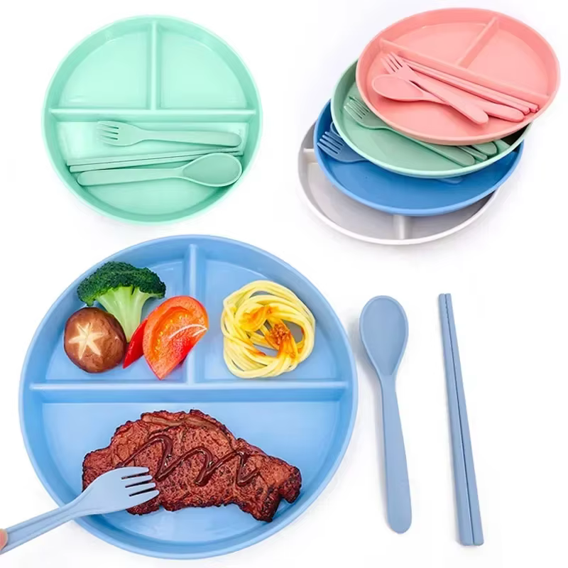 Plaque de table en plastique anti-chute pour enfants
