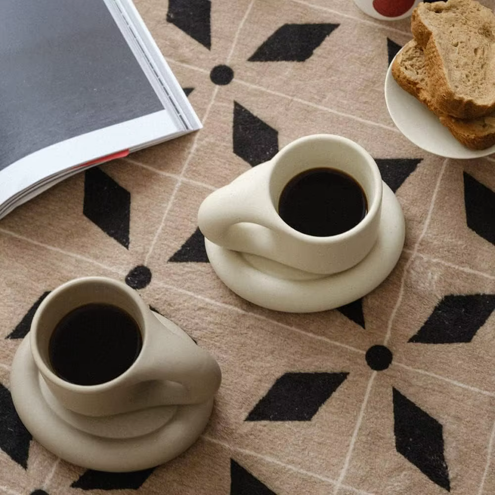 Tasse à café mignonne en céramique personnalisée