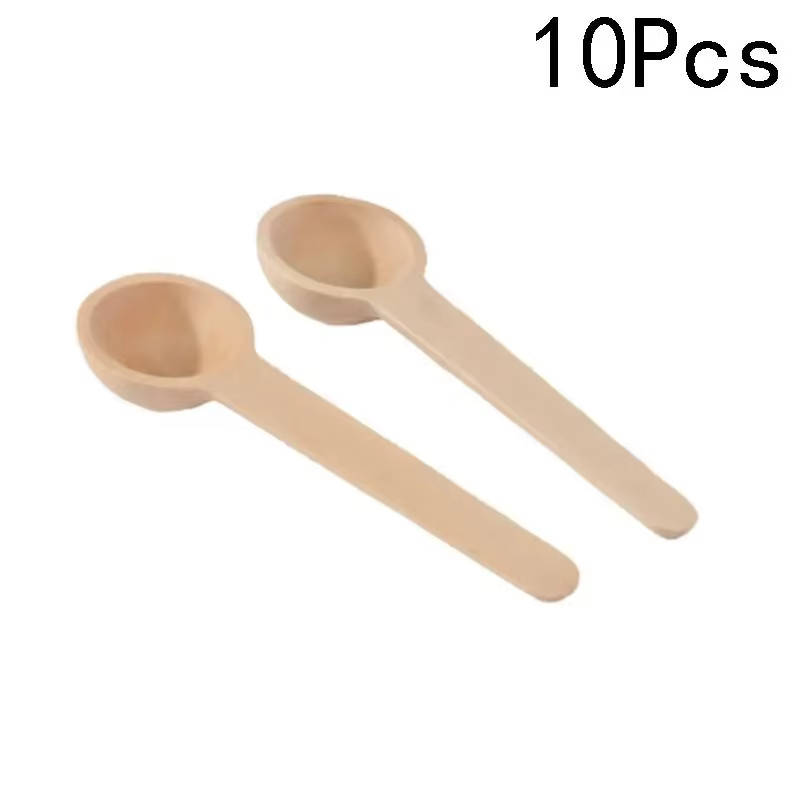 10 mini-cuillères en bois pour la cuisine