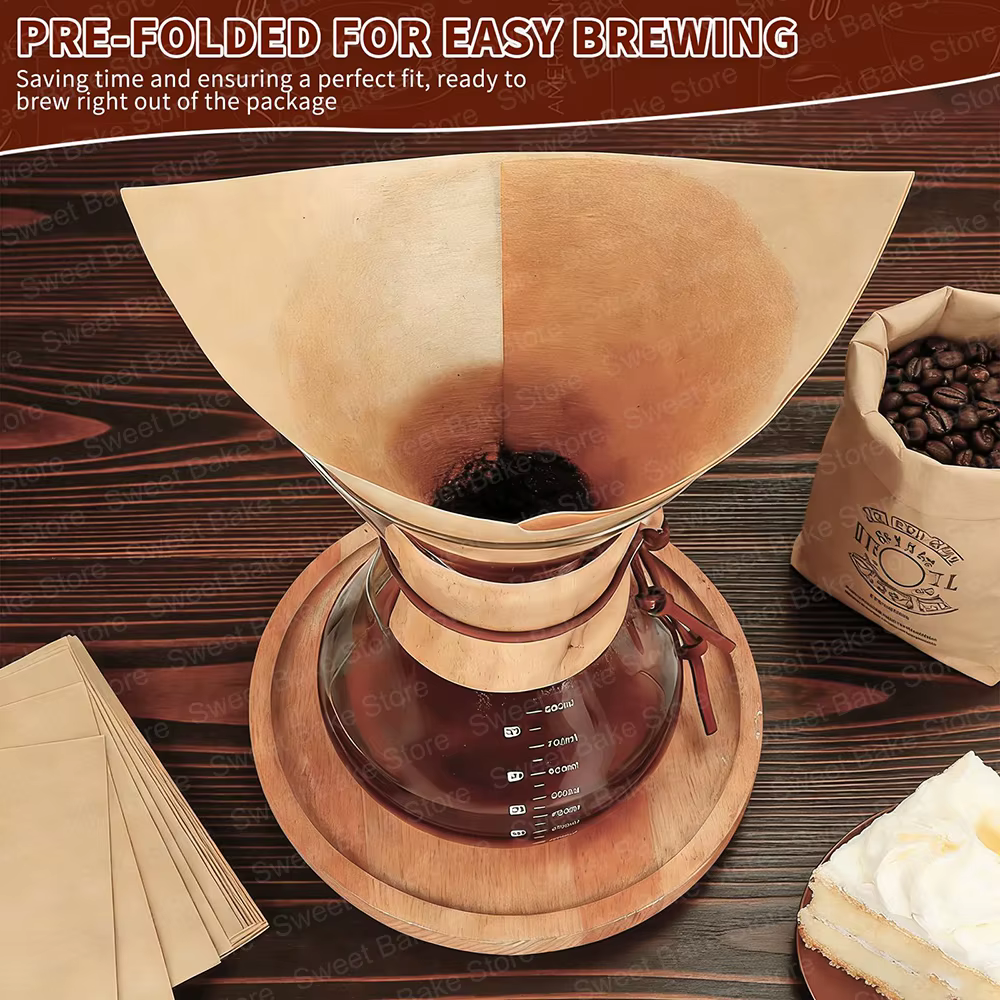 Filtres à café pour cafetière à filtre