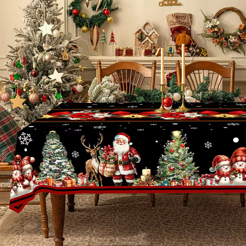 Nappe de noël décorations de Table
