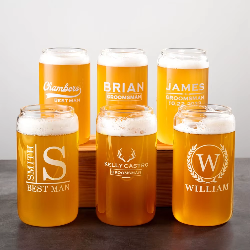 Standard de bière personnalisé pour la fête de mariage