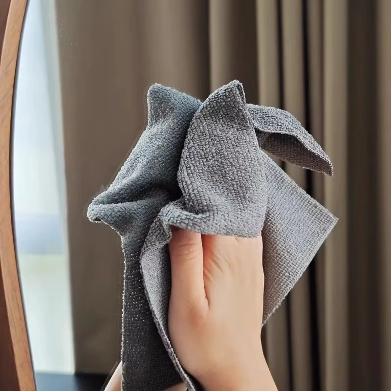 20 feuilles/rouleau de torchons en microfibre – Chiffon de cuisine multifonctionnel double face