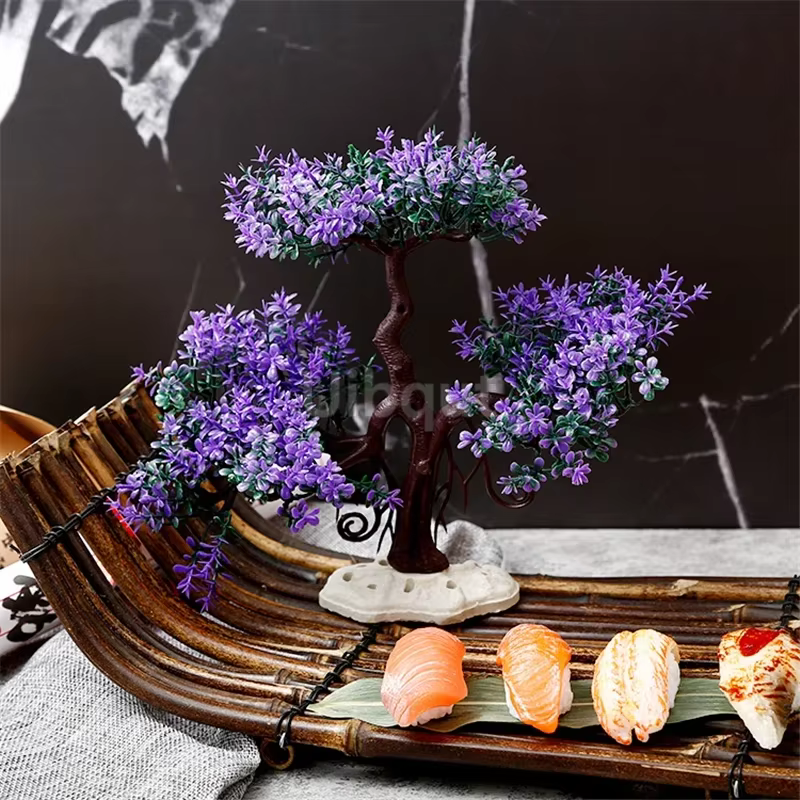 Assiette plateau plat fruits de mer décoration fleur artisanat cuisine
