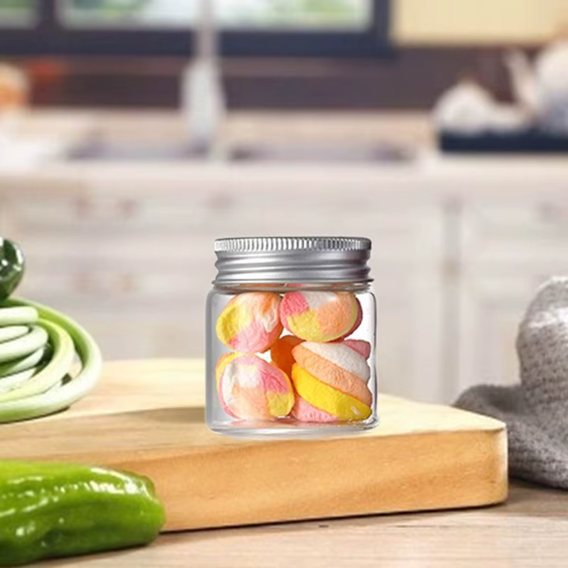 Petits pots en verre de 50ml