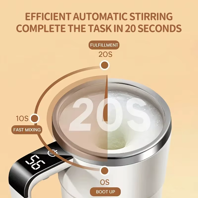 Tasse à café électrique auto-briquante de 380ML