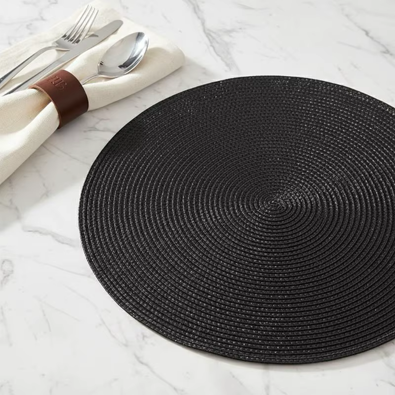 Napperons ronds pour table à manger
