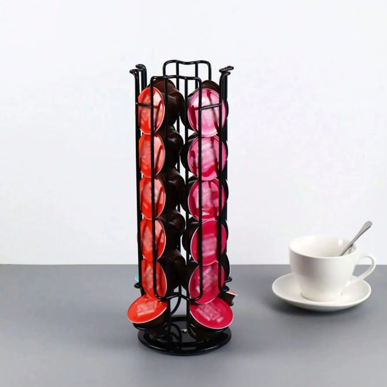 Support de rangement pour capsules de café compatible avec 24
