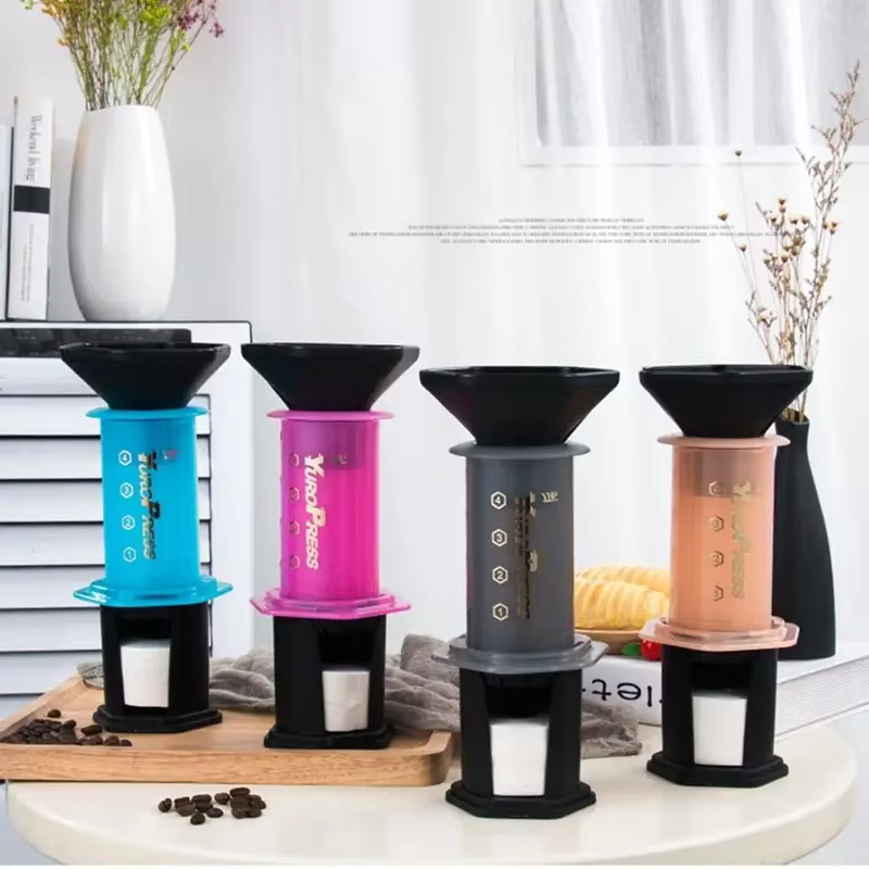 Portable Yuropress presse française Barista expresso cafetière Machine filtre réutilisable goutte
