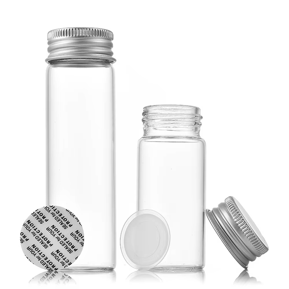Bouteilles en verre, mini flacons de stockage
