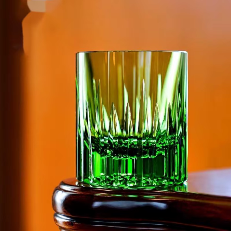 K9 cristal verre EDO Kiriko tasse Style japonais gravé à la main verrerie cadeau de mariage Glacier luxe whisky gobelet