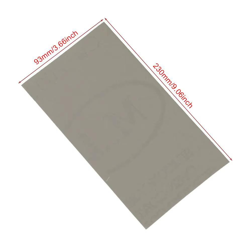 Lot de 5 papiers abrasifs humides et secs, grains 600/800/1000/1200/1500/2000/2500, pour métal, verre, céramique, bois, abrasifs, utilisation à l'eau/sèche